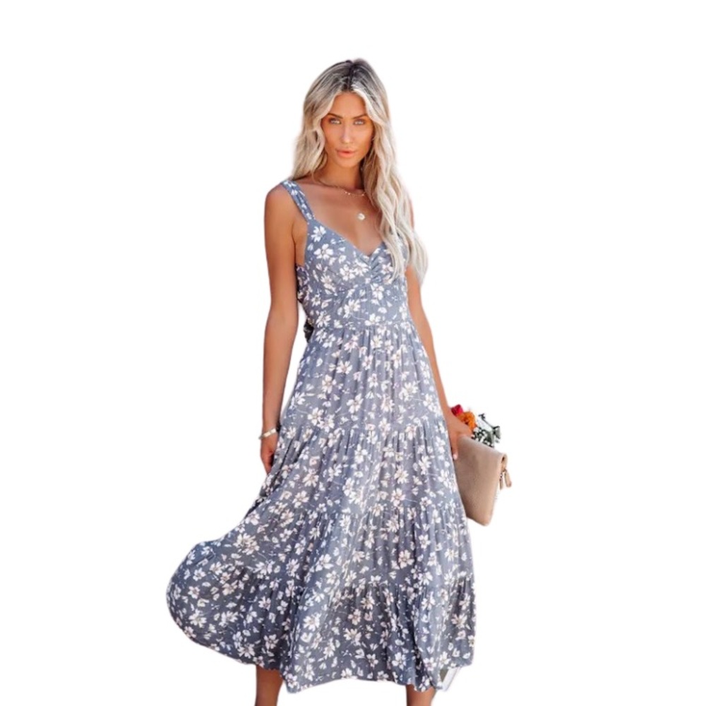 EXCURSION FLORAL MIDI DRESS size XS